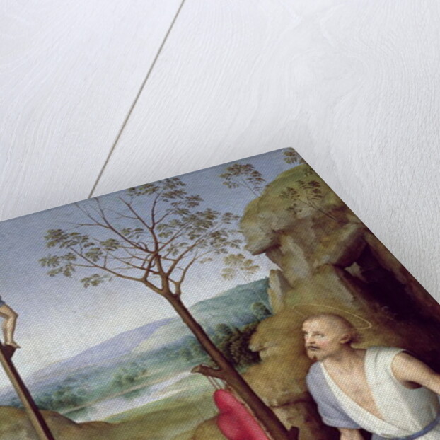 St. Jerome in the Desert, c.1499-1502 by Pietro Perugino