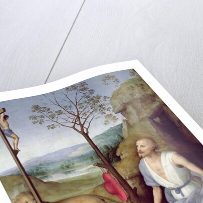 St. Jerome in the Desert, c.1499-1502 by Pietro Perugino