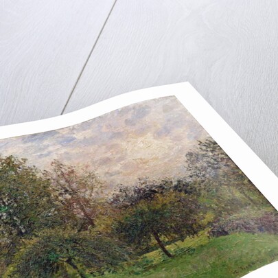 Apple Trees and Poplars in the Setting Sun, 1901 by Camille Pissarro