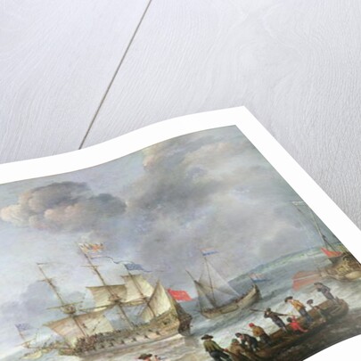 Ships Arriving in a Port by Adam Willaerts