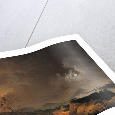 The Eruption of Vesuvius by Pierre Jacques Volaire