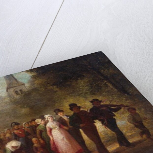 The Village Marriage, 1872 by Charles Marie Lhuillier