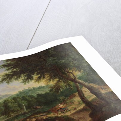 Landscape with a Flock of Sheep by Cornelis Huysmans