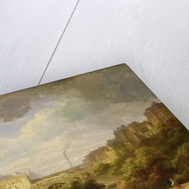 View of Edinburgh, the Walter Scott Monument by Pierre Justin Ouvrie