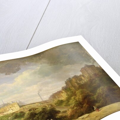 View of Edinburgh, the Walter Scott Monument by Pierre Justin Ouvrie