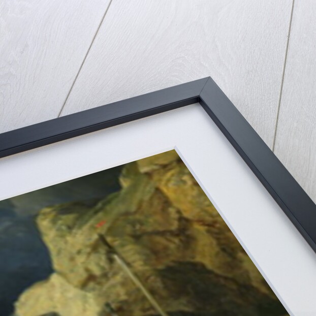 The Onslaught of the Smugglers, c.1837 by Louis Eugene Gabriel Isabey