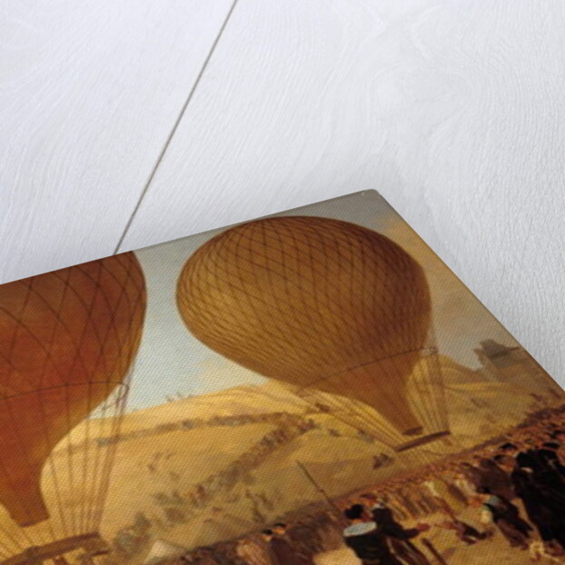 The Departure of Leon Michel Gambetta in the Balloon 'L'Armand-Barbes', 7 October 1870 by Jules & Guiaud Jacques Didier