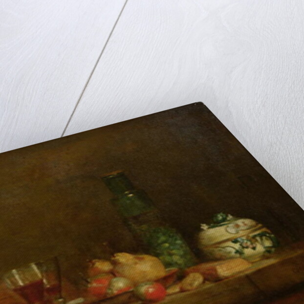 Still Life with a Bottle of Olives, 1760 by Jean-Baptiste Simeon Chardin