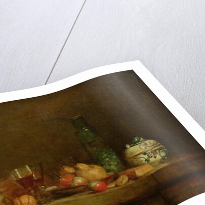 Still Life with a Bottle of Olives, 1760 by Jean-Baptiste Simeon Chardin