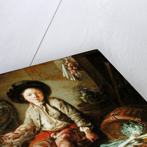 The Young Chimney Sweep's Dinner by French School