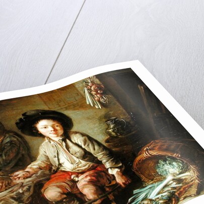 The Young Chimney Sweep's Dinner by French School