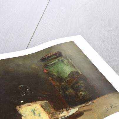 Still Life with Cheese by Guillaume Romain Fouace