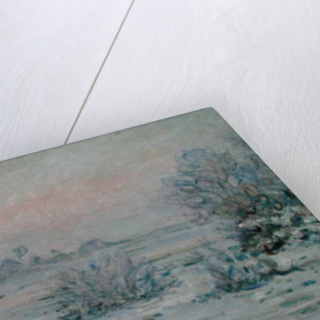 Snowy Landscape at Twilight, 1879-80 by Claude Monet