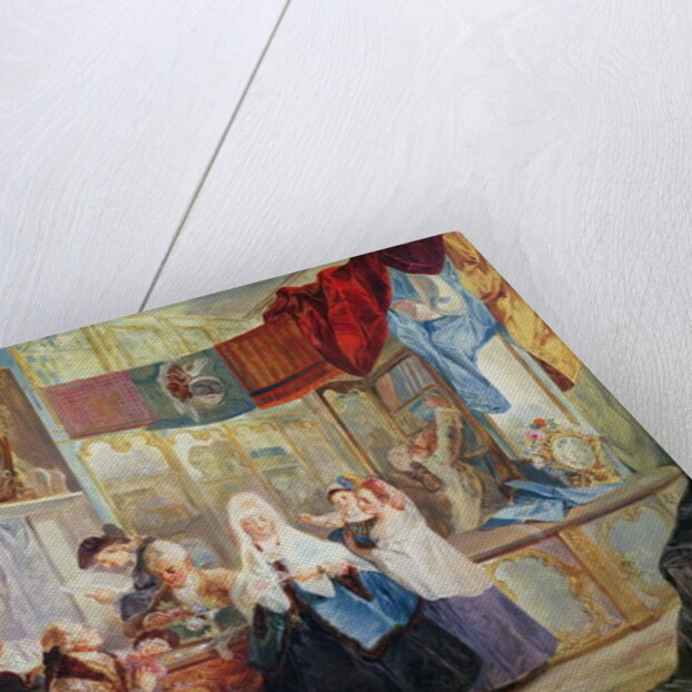 Interior of a Shop by Luis Paret y Alcazar