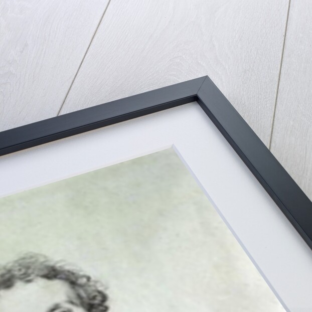 Portrait of Niccolo Paganini 1819 by Jean Auguste Dominique Ingres