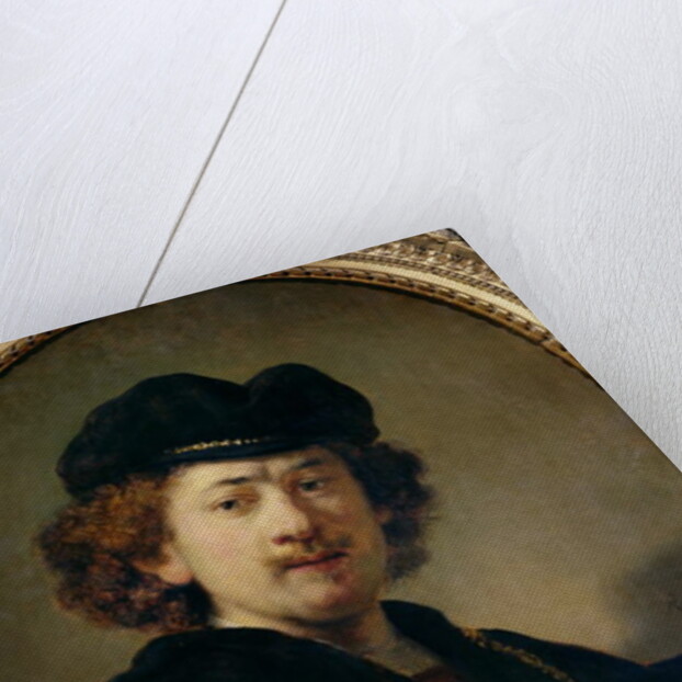Self Portrait with Hat and Gold Chain, 1633 by Rembrandt Harmensz. van Rijn