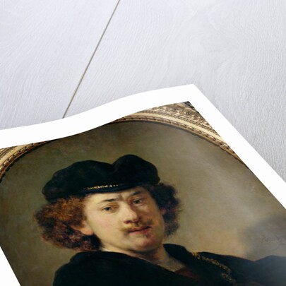 Self Portrait with Hat and Gold Chain, 1633 by Rembrandt Harmensz. van Rijn