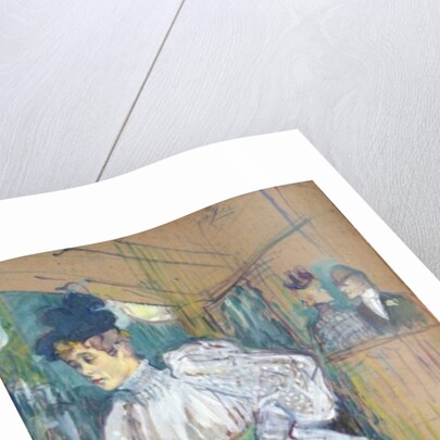 Jane Avril Dancing, c.1892 by Henri de Toulouse-Lautrec