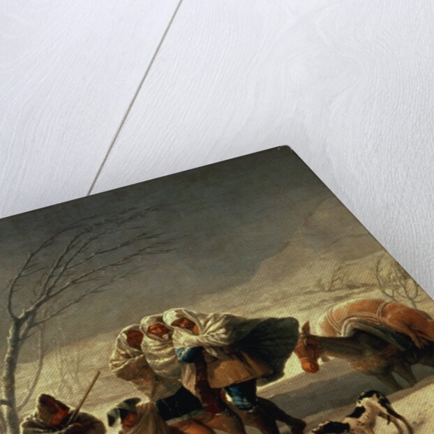The Snowstorm, 1786-87 by Francisco Jose de Goya y Lucientes