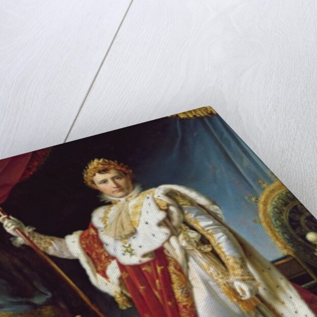 Napoleon I in his coronation robe, c.1804 by Francois Pascal Simon Baron Gerard