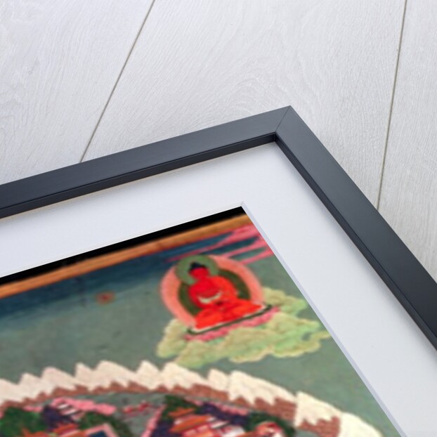 The Paradise of Shambhala, Tibetan Banner by School Tibetan