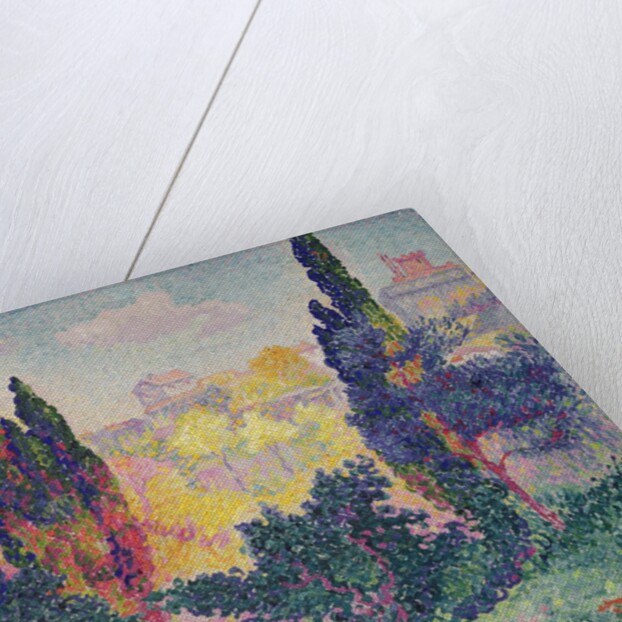 The Cypresses at Cagnes, 1908 by Henri-Edmond Cross