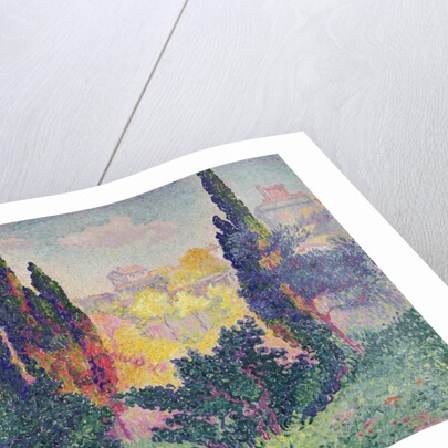 The Cypresses at Cagnes, 1908 by Henri-Edmond Cross