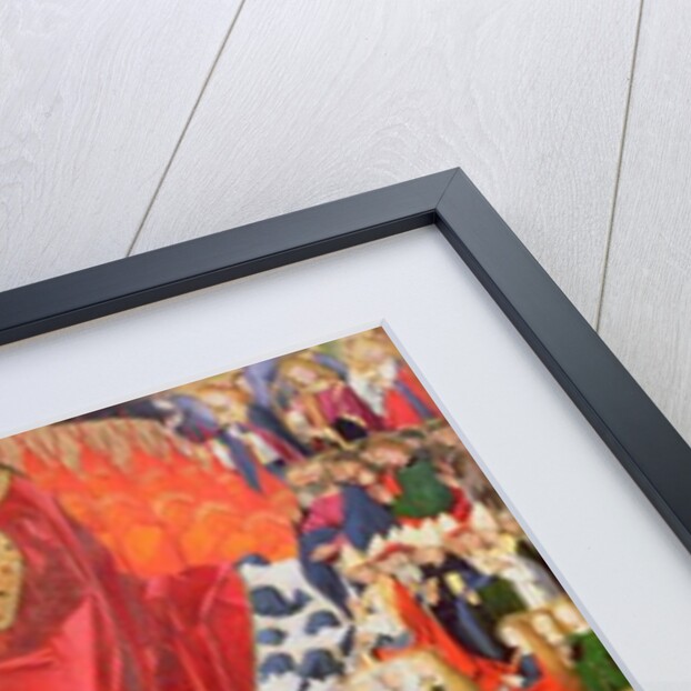 The Coronation of the Virgin, completed 1454 by Enguerrand Quarton