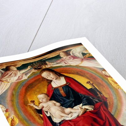 The Coronation of the Virgin by (fl.c.1483-c.1529) Master of Moulins