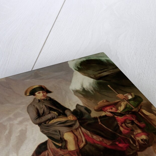Bonaparte crossing the Alps, 1848 by Hippolyte Delaroche