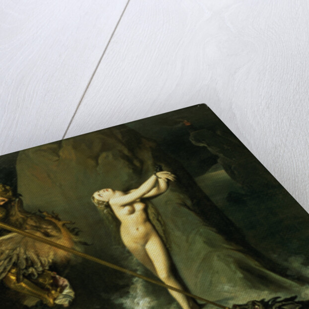 Ruggiero Rescuing Angelica, 1819 by Jean Auguste Dominique Ingres