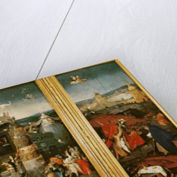 Triptych: The Temptation of St. Anthony by Hieronymus Bosch