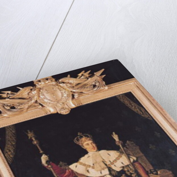 Portrait of Charles X in Coronation Robes, 1829 by Jean Auguste Dominique Ingres