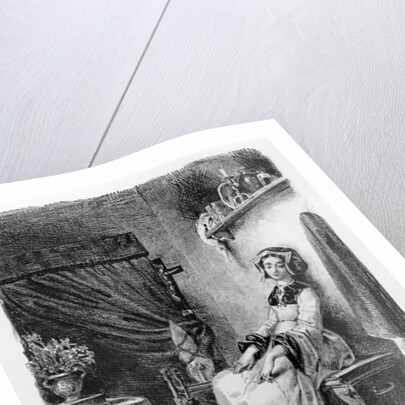 Marguerite in her Room by Ferdinand Victor Eugene Delacroix