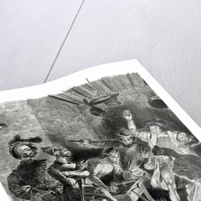 Mephistopheles and the Drinking Companions, from Goethe's Faust, 1828, by Ferdinand Victor Eugene Delacroix