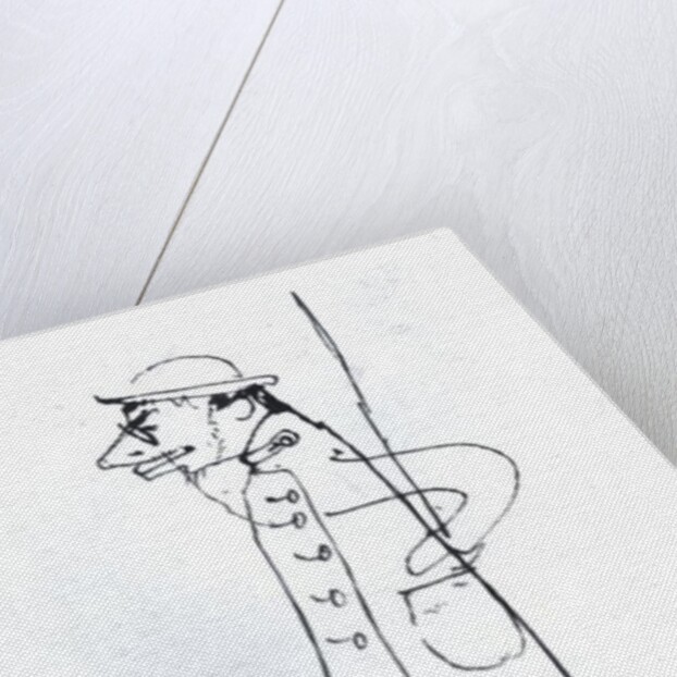 Self Portrait, c.1885 by Henri de Toulouse-Lautrec