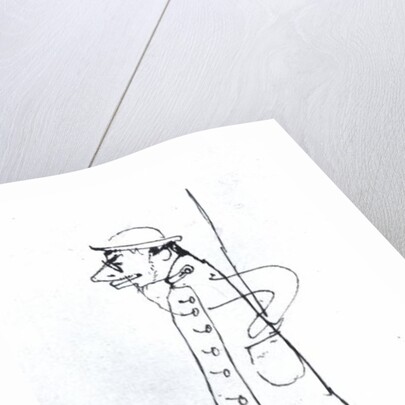 Self Portrait, c.1885 by Henri de Toulouse-Lautrec