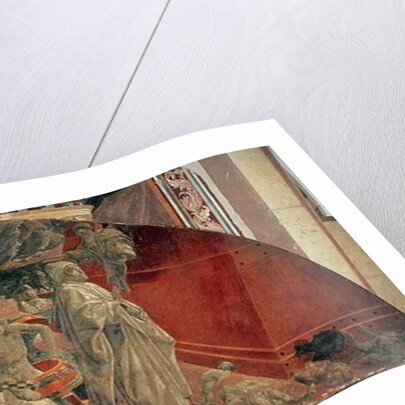 The Flood and the Subsidence of the Waters, 1447-48 by Paolo Uccello