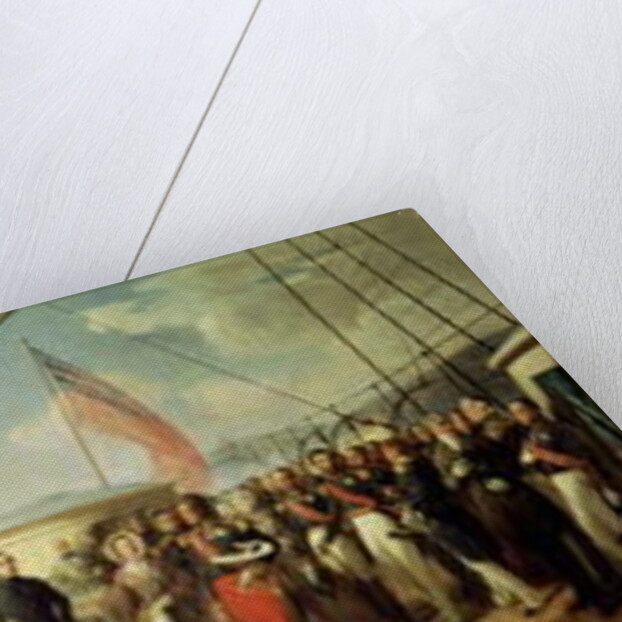 Meeting between Louis-Philippe I and Queen Victoria at Le Treport, 2nd September 1843, 1844 by Francois Auguste Biard