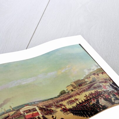 Napoleon III Welcoming Queen Victoria at the Port of Boulogne, 18th August 1855, 1856 by Louis Armand