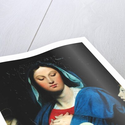The Virgin of the Host, 1866 by Jean Auguste Dominique Ingres