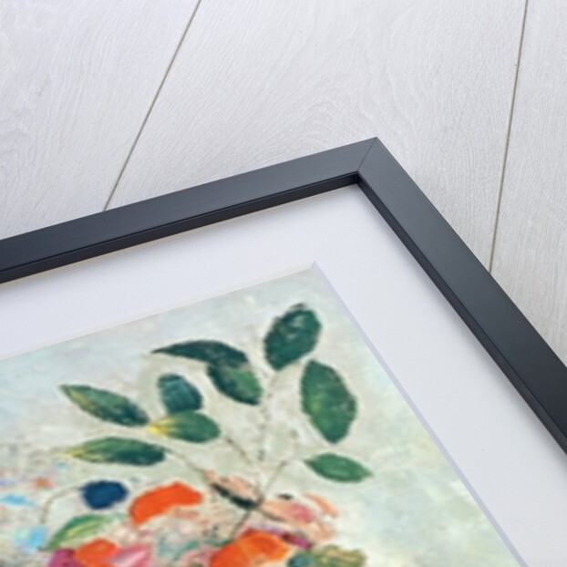 Flowers in a Turquoise Vase, c.1912 by Odilon Redon