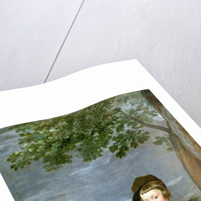 Prince Balthasar Carlos Dressed as a Hunter, 1635-36 by Diego Rodriguez de Silva y Velazquez