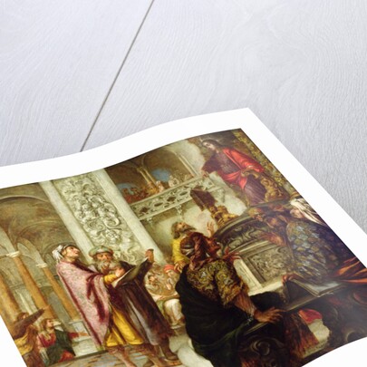 Christ Preaching in the Temple, 1686 by Juan de Valdes Leal