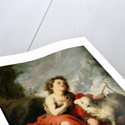 St. John the Baptist as a Child, c.1665 by Bartolome Esteban Murillo