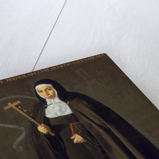 Madre Maria Jeronima de la Fuente, 1620 by Diego Rodriguez de Silva y Velazquez