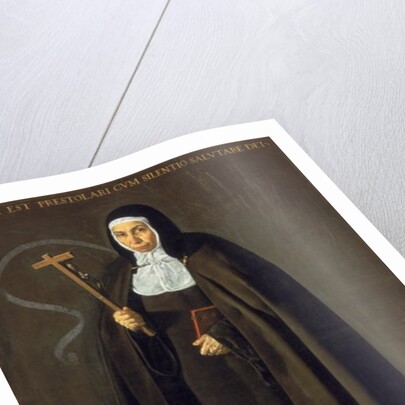 Madre Maria Jeronima de la Fuente, 1620 by Diego Rodriguez de Silva y Velazquez