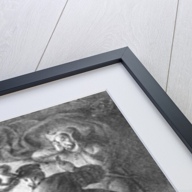 Faust and Mephistopheles at the Witches' Sabbath by Ferdinand Victor Eugene Delacroix