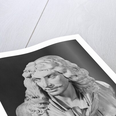 Bust of Jean-Baptiste Poquelin, known as Moliere, 1781 by Jean-Antoine Houdon