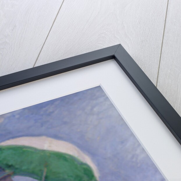 Woman with a parasol turned to the right, 1886 by Claude Monet